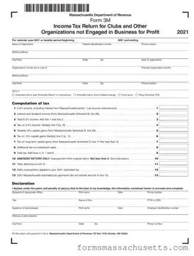Fill in a Valid Massachusetts 3M Form